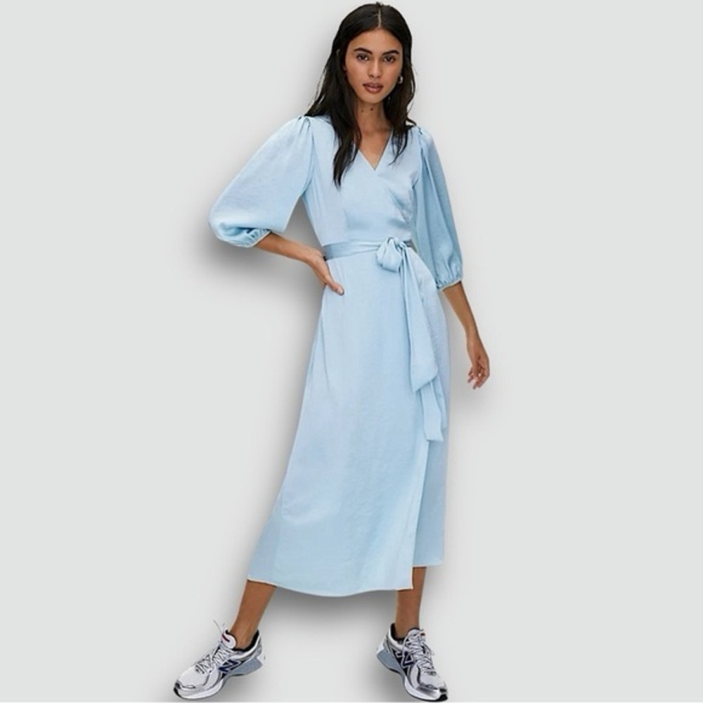 Babaton Black silk Ruffled Tank Top